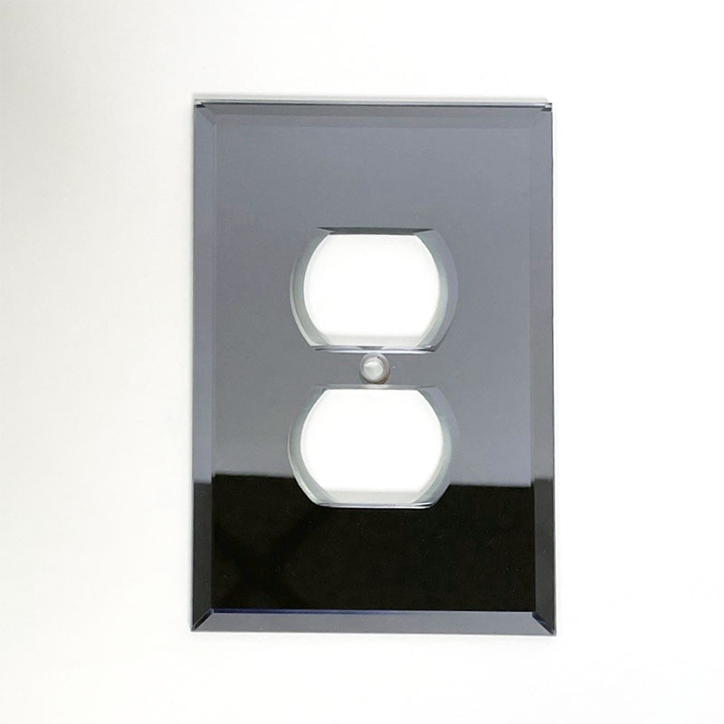 Duplex Mirror Outlet Cover